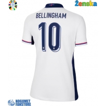 Engleska Jude Bellingham #10 Domaci Dres za Ženska EP 2024 Kratak Rukav